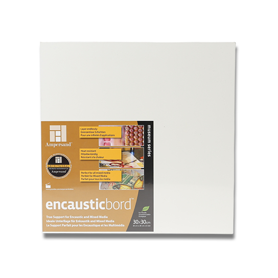 Ampersand - Encausticbord - 30 x 30