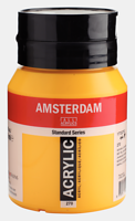 Amsterdam acryl 500ml 270 azogeel donker
