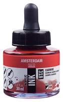 Amsterdam acrylic ink 30ml - 318 karmijn