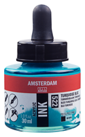 Amsterdam acrylic ink 30ml - 522 turkoois blauw