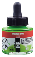 Amsterdam acrylic ink 30ml - 672 reflex groen