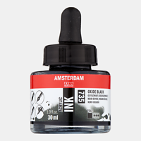 Amsterdam acrylic ink 30ml - 735 oxyde zwart