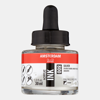 Amsterdam acrylic ink 30ml - 800 zilver