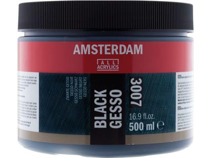 Amsterdam gesso 500ml - zwart
