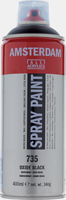 Amsterdam spraypaint 400ml - 735 oxide zwart