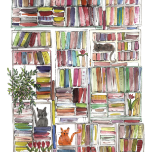 Ansichtkaart Marije - Serie Poeezie - Huiskamergeluk