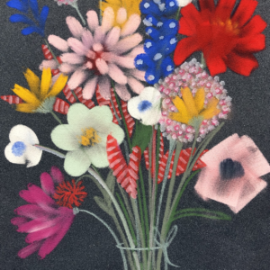 Ansichtkaart Marije - Serie Vol gevoel - Boeketje