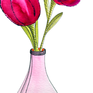 Ansichtkaart Marije - Voorjaarsgeluk - Voor jou