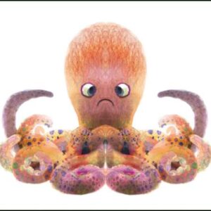 Ansichtkaart PC5819 - Raar (Octopus) - Mark Janssen