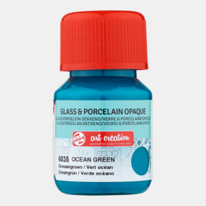 ArtCreation Glass & Porcelain 6035 ocean green opaque