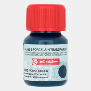 ArtCreation Glass & Porcelain 6035 ocean green tranparant