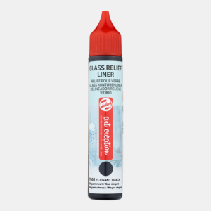 ArtCreation Glass Relief Liner - 7001 Elegant zwart