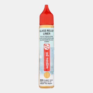 ArtCreation Glass Relief Liner - 8020 Classy gold