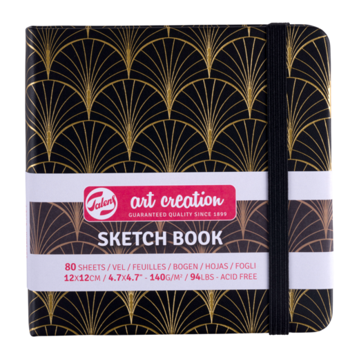 ArtCreation schetsboek art deco - 12 x 12
