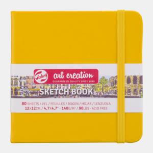ArtCreation schetsboek golden yellow - 12 x 12