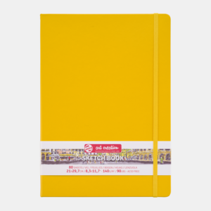 ArtCreation schetsboek golden yellow - 21 x 29.7