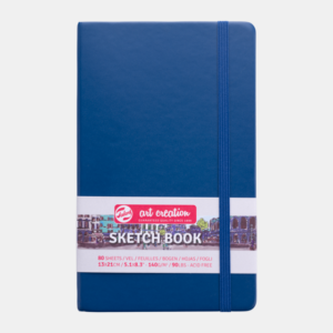 ArtCreation schetsboek marine blauw - 13 x 21
