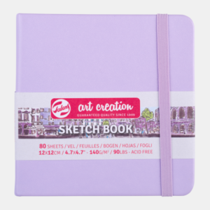 ArtCreation schetsboek pastel violet - 12 x 12