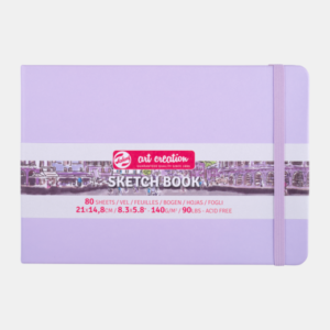 ArtCreation schetsboek pastel violet - 21 x 14.8