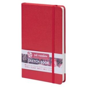 ArtCreation schetsboek rood - 13 x 21