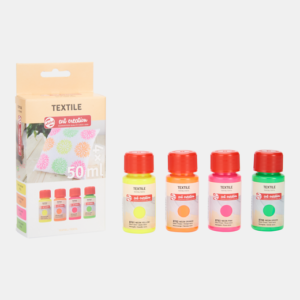 ArtCreation Textiel set neon 4x50ml