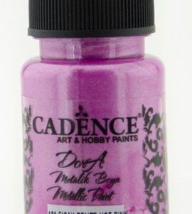 Cadence dora metallic verf 50ml - 191 hot pink