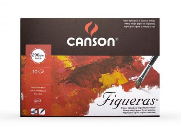 Canson Figueras olieverfpapier 24 x 33 1-zijdig verlijmd