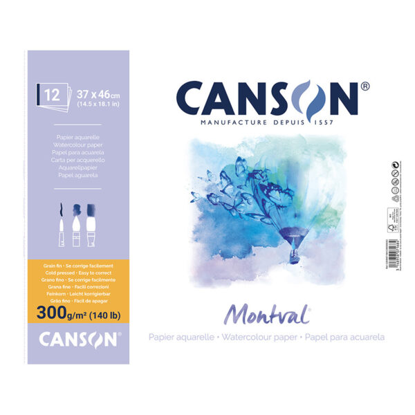 Canson montval 37 x 46 300gr ring
