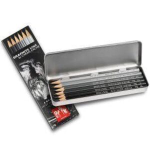 Caran d'ache graphite line - grafwood set 6