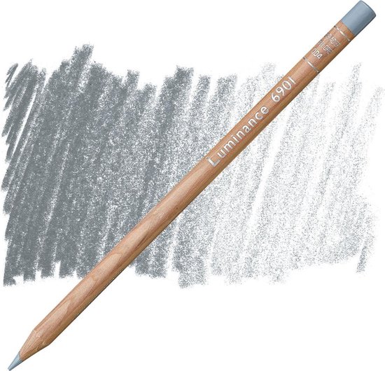 Caran d'ache luminance - 004 steel grey