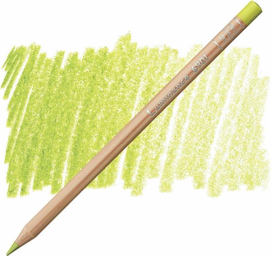 Caran d'ache luminance - 015 olive yellow