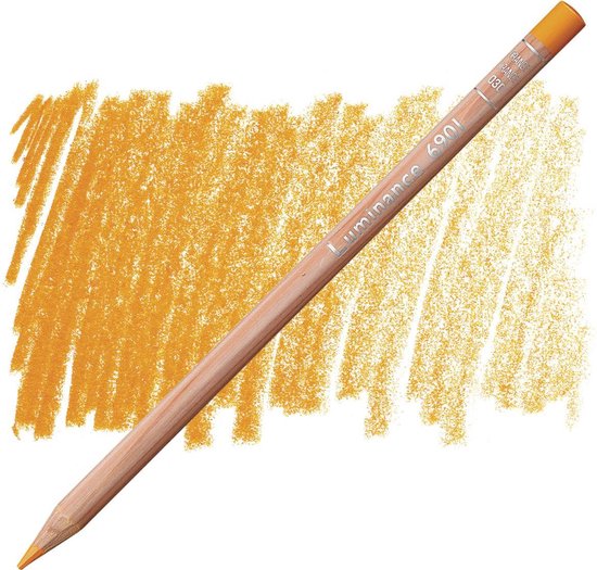 Caran d'ache luminance - 030 orange