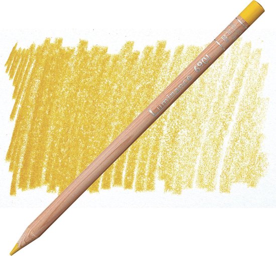 Caran d'ache luminance - 034 yellow ochre