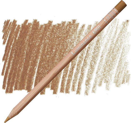 Caran d'ache luminance - 037 brown ochre