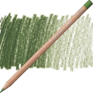 Caran d'ache luminance - 225 moss green