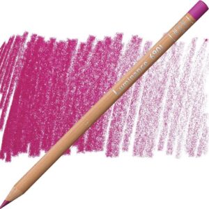 Caran d'ache luminance - 350 purplish red