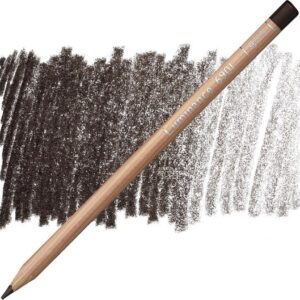 Caran d'ache luminance - 407 sepia