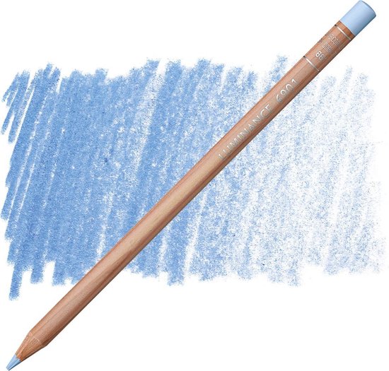 Caran d'ache luminance - 661 light cobalt blue