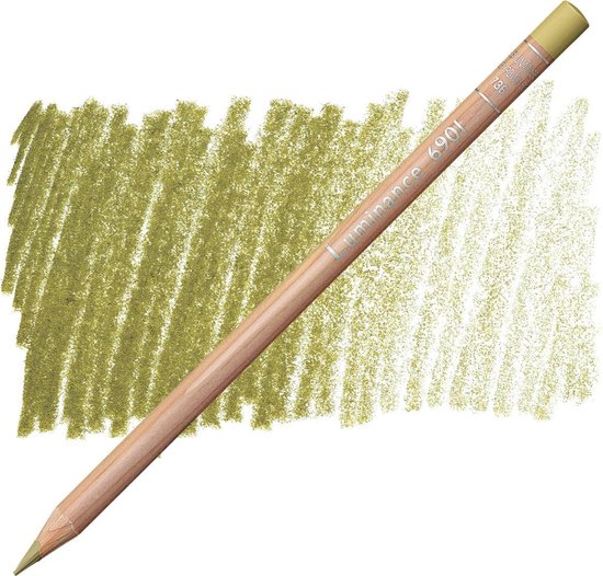 Caran d'ache luminance - 736 olive brown 50%