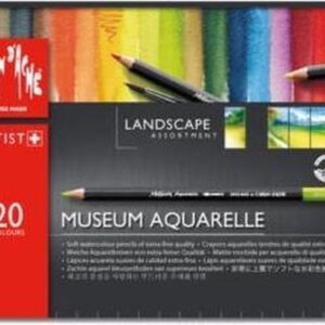 Caran d'ache museum aquarelle - set 20 landscape