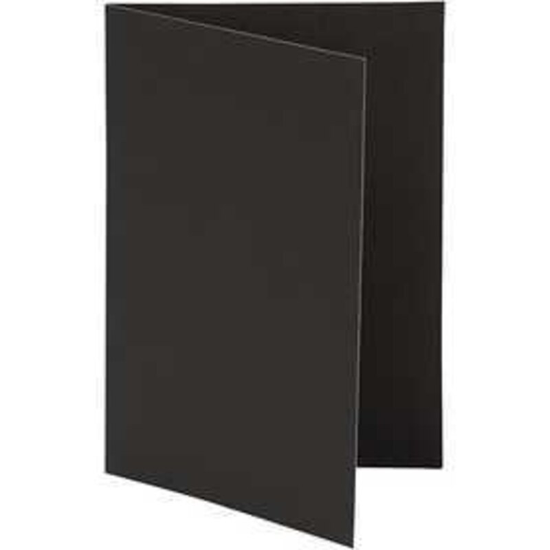 Card making - greeting cards 10 x 15 - zwart