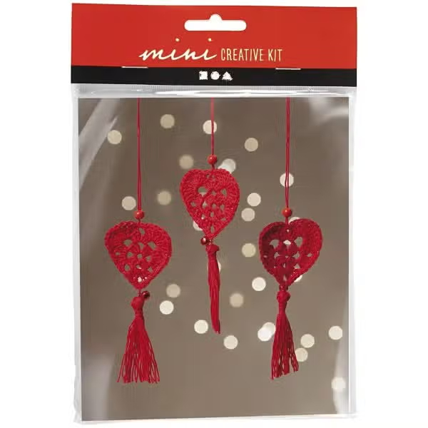 CCHobby mini creative kit - haken harten