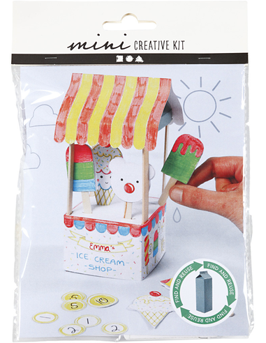 CCHobby mini creative kit - melkpak ijssalon