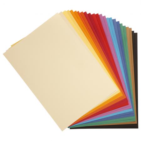 Clairefontaine gekleurd papier A4 160gr - felle kleuren