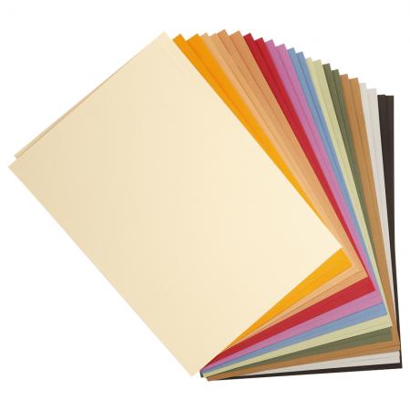 Clairefontaine gekleurd papier A4 160gr - pastel kleuren