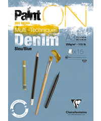 Clairefontaine Paint on denim A3 250gr