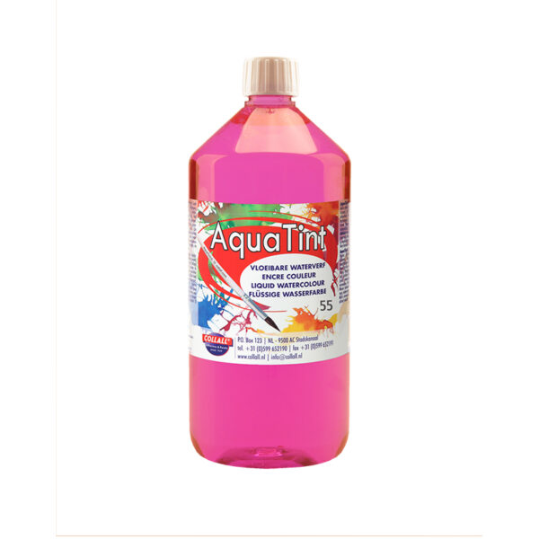 Collall aquatint 1000ml 55 pastel roze