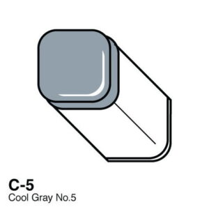 Copic marker C5 cool grey no. 5