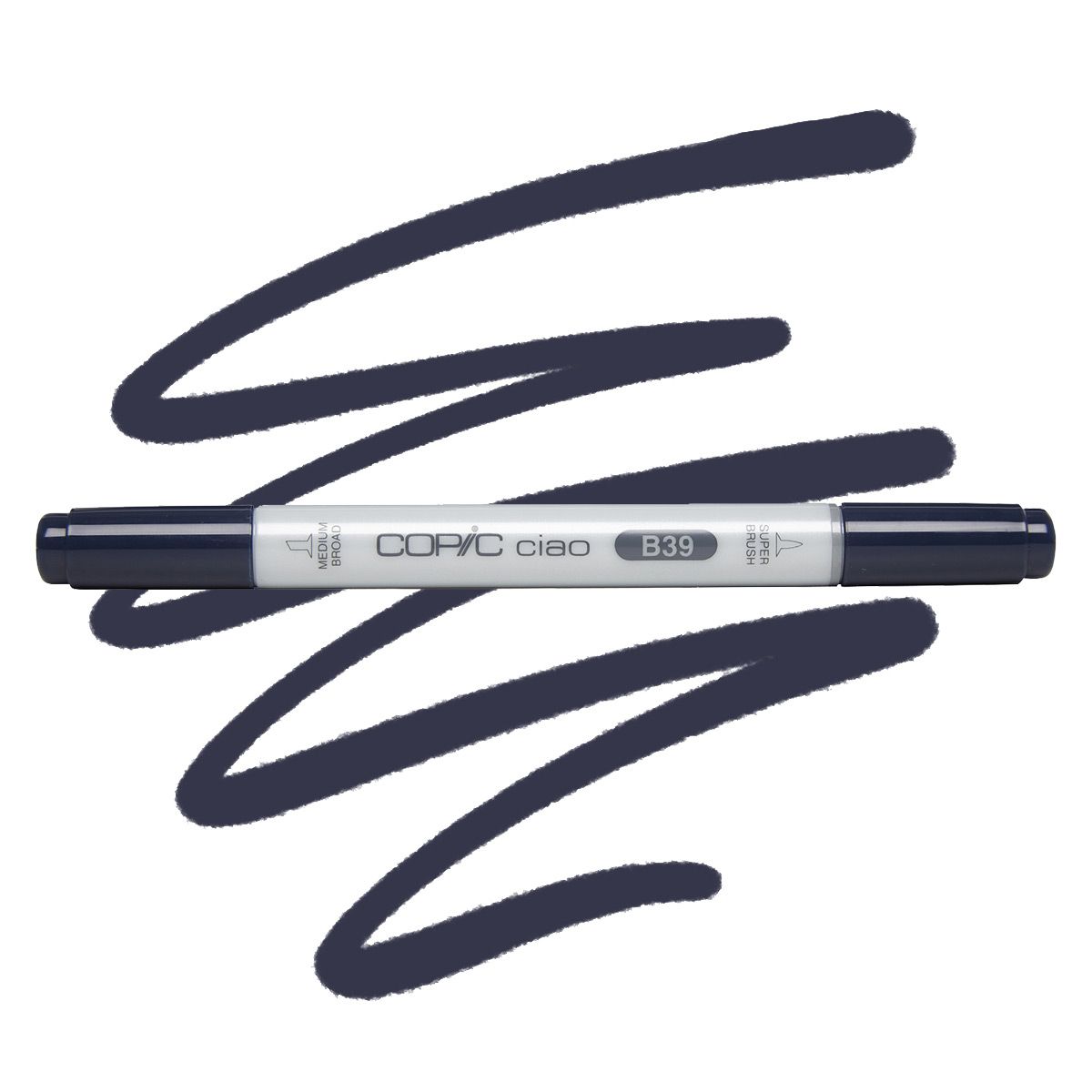 Copic marker ciao B39 prussian blue
