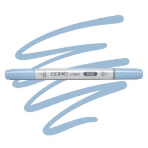 Copic marker ciao B93 light crockery blue